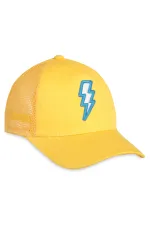 Bonnet garçon, 6-9 ans, jaune - Lot