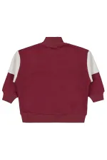 Erkek Çocuk Sweatshirt 2-5 Yaş Bordo - Paket