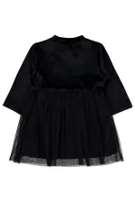 Baby Vest and Dress 0-24 Months Black - Pack