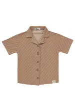 Ensemble garçon 6-9 ans marron - Emballage