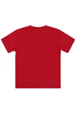 Lot de t-shirts rouges pour garçons de 6 à 9 ans