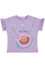 T-shirt fille, 2-5 ans, lilas - Lot T-shirt fille, 2-5 ans, lilas - Lot
