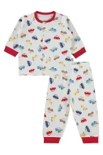 Ensemble pyjama bébé 0-24 mois rouge - Emballage
