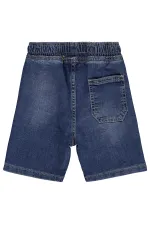 Pantalon Capri garçon, 2-5 ans, bleu clair - Lot