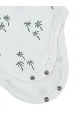 Bebek Çıtçıtlı Badi 0-24 Ay Ekru - Paket