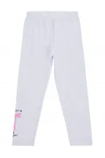 Leggings pour filles, Km, 6-9 ans, blancs - Lot