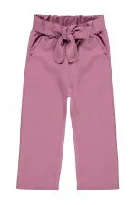 Girls' Trousers, Ages 2-5, Rose Pink - Pack