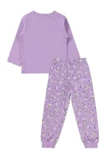Kız Çocuk Pijama Takımı 2-5 Yaş Lila - Paket