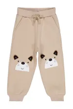 Bas de survêtement garçon 2-5 ans beige - Lot