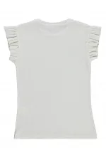 Kız Çocuk Tişört 10-13 Yaş Kırık Beyaz - Paket