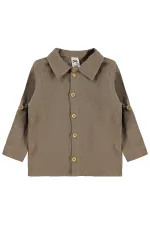 T-shirt bébé 0-24 mois marron foncé - Lot