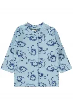 Bebek Pijama Takımı 0-24 Ay Açık Mavi - Paket