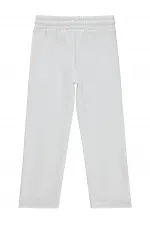 Girl's Tracksuit Bottoms 10-13 Years White - Pack