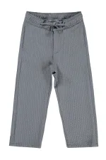 Boys' Trousers, Ages 2-5, Grey - Pack