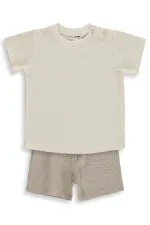 Bebek Takım 0-24 Ay Ekru - Paket