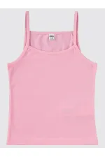 Débardeur pour fille de 2 à 9 ans, rose-menthe - Emballage