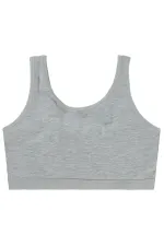 Kız Çocuk Büstiyer 10-13 Yaş Gri - Paket