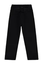 Pantalon en jean pour garçon, 6-9 ans, noir - Lot