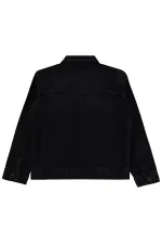 Veste garçon, 10-13 ans, noire - Emballage