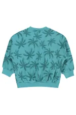 Bebek Sweatshirt 0-24 Ay Petrol - Paket