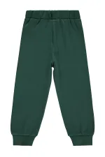 Pantalon de survêtement garçon Km 2-5 ans Vert pin - Lot