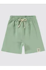 Erkek Çocuk Şort 2-5 Yaş Mint - Paket
