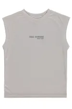 Erkek Çocuk Tişört 10-13 Yaş Koyu Taş Rengi - Paket