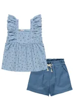 Girls' Team Set 6-9 Years Dark Blue-Dark Indigo - Pack
