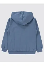 Sweat-shirt garçon 10-13 ans indigo - Emballage