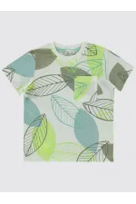 Boys T-Shirt 2-5 Years Old Light Almond Green - Package Boys T-Shirt 2-5 Years Old Light Almond Green - Package