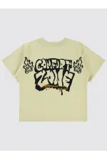 Boys T-Shirt 10-13 Years Old Stone Color - Pack