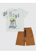 Costume garçon 2-5 ans écru - Emballage