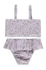 Kız Çocuk Mayo Set 6-13 Yaş Lila - Paket