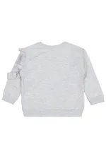 Sweat-shirt pour fille de 2 à 5 ans, couleur caramel - Emballage