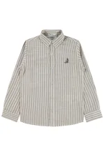 Boys' Shirt, Ages 10-13, Beige - Pack