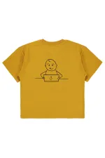 T-shirt garçon 10-13 ans moutarde - Emballage