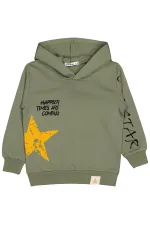 Boys Sweatshirt 2-5 Years Khaki - Package