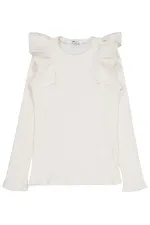 Girl's Sweatshirt 10-13 Years Old Ecru - Package