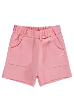 Baby Shorts 6-18 Months Baby Pink - Pack
