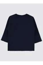 Sweat-shirt bébé 0-24 mois bleu marine - Lot