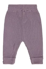 Baby Tracksuit Bottoms 0-24 Months Lilac Lilac - Pack