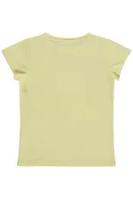 Kız Çocuk Tişört Km 6-9 Yaş Sarı - Paket