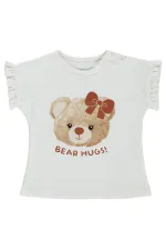 Baby T-Shirt Km 0-24 Months Ecru - Package Baby T-Shirt Km 0-24 Months Ecru - Package