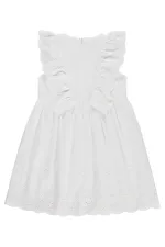Girls' Jumpsuit and Dress, Ages 6-9, Off-White - Package