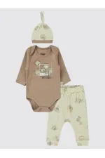Baby Set 0-24 Months Brown - Package