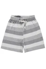 Short garçon, 6-9 ans, gris - Lot