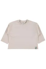 Bebek Sweatshirt 0-24 Ay Taş Rengi - Paket