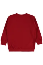 Kız Çocuk Sweatshirt Km 2-5 Yaş Kırmızı - Paket