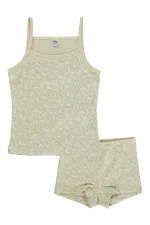 Kız Çocuk İç Çamaşırı Takım 2-9 Yaş Çağla Yeşili - Paket