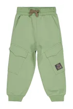 Pantalon de survêtement pour garçon, 2-5 ans, vert clair - Lot